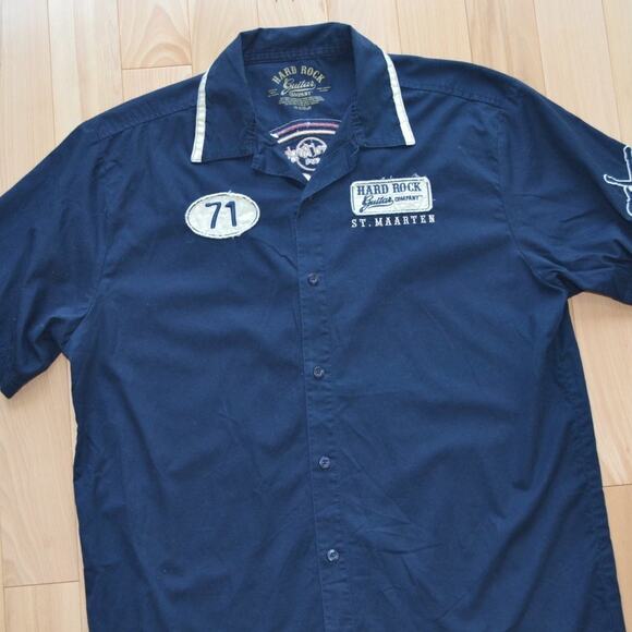 Hard Rock Button Down Shirt - Picture 2 of 5